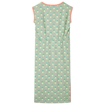 Kinderjurk 128 oudmint 128