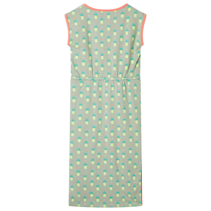 Kinderjurk 128 oudmint 128