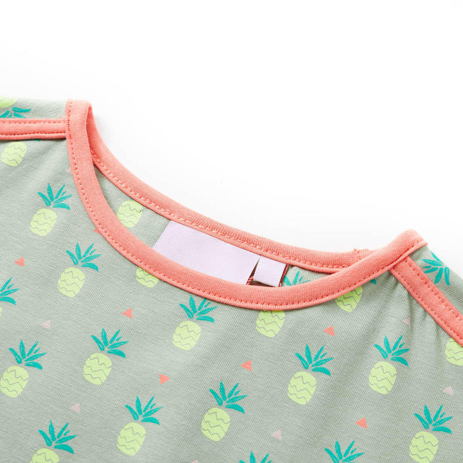 Kinderjurk 128 oudmint 128