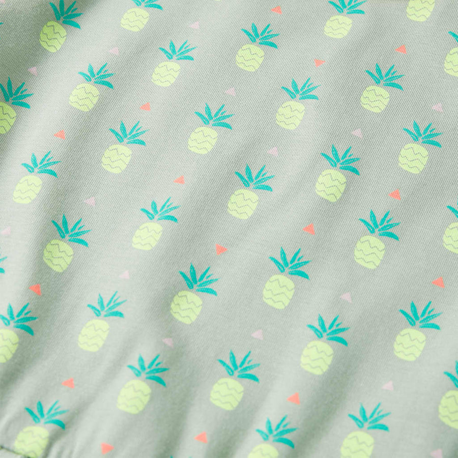 Kinderjurk 128 oudmint 128