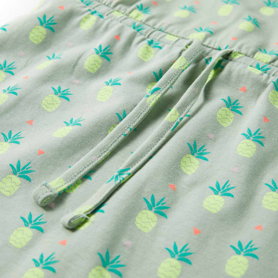 Kinderjurk 128 oudmint 128