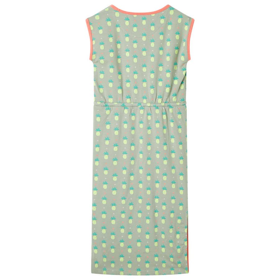 Kinderjurk 140 oudmint 140