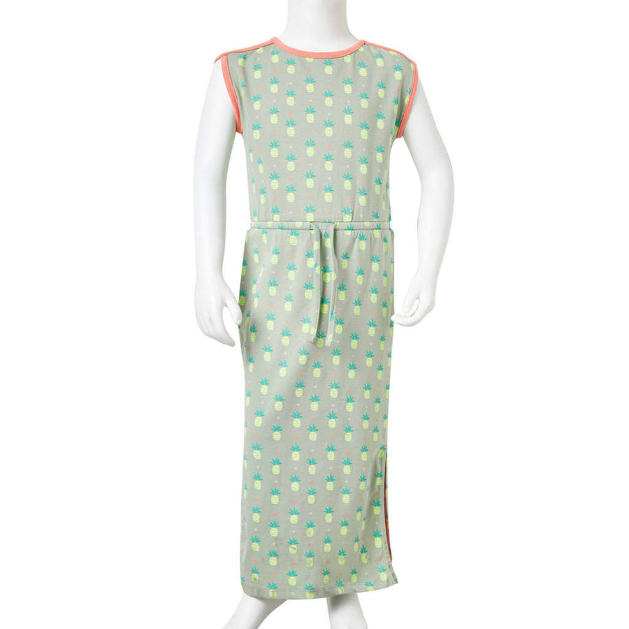 Kinderjurk 140 oudmint 140