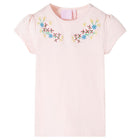 Children's T-shirt 116 soft pink