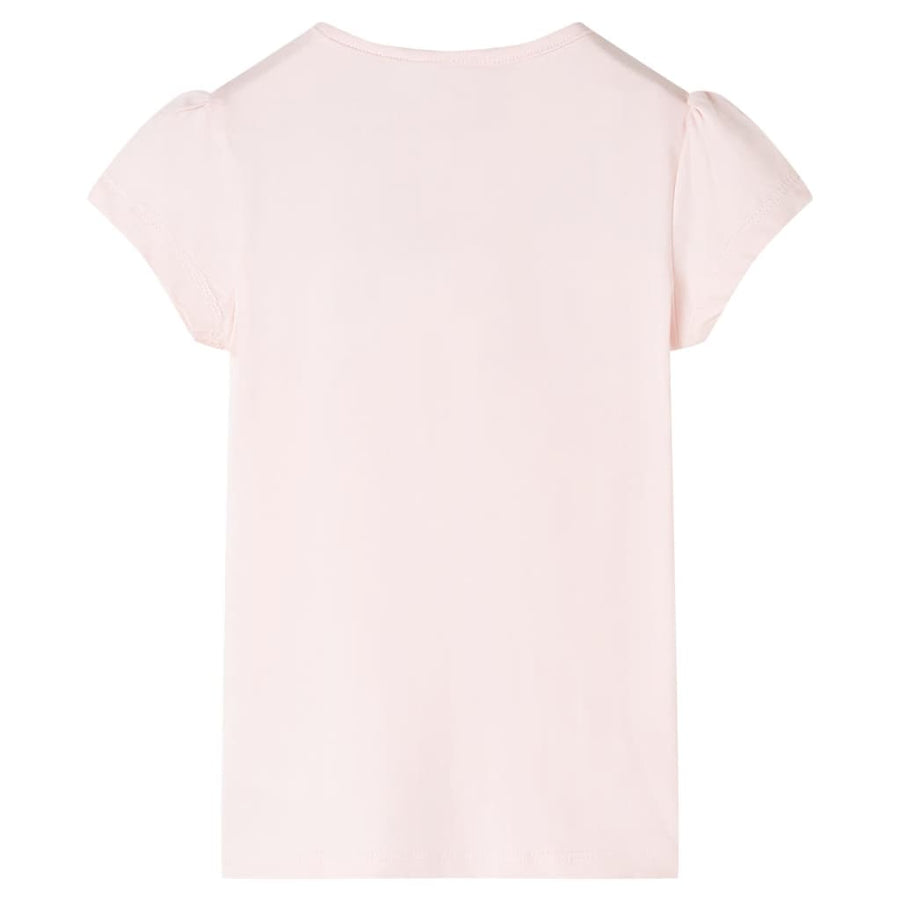 Kindershirt 116 zachtroze Roze 116