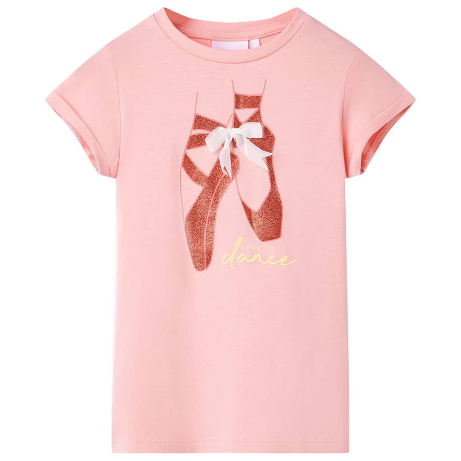 Kindershirt 116 roze Roze 116