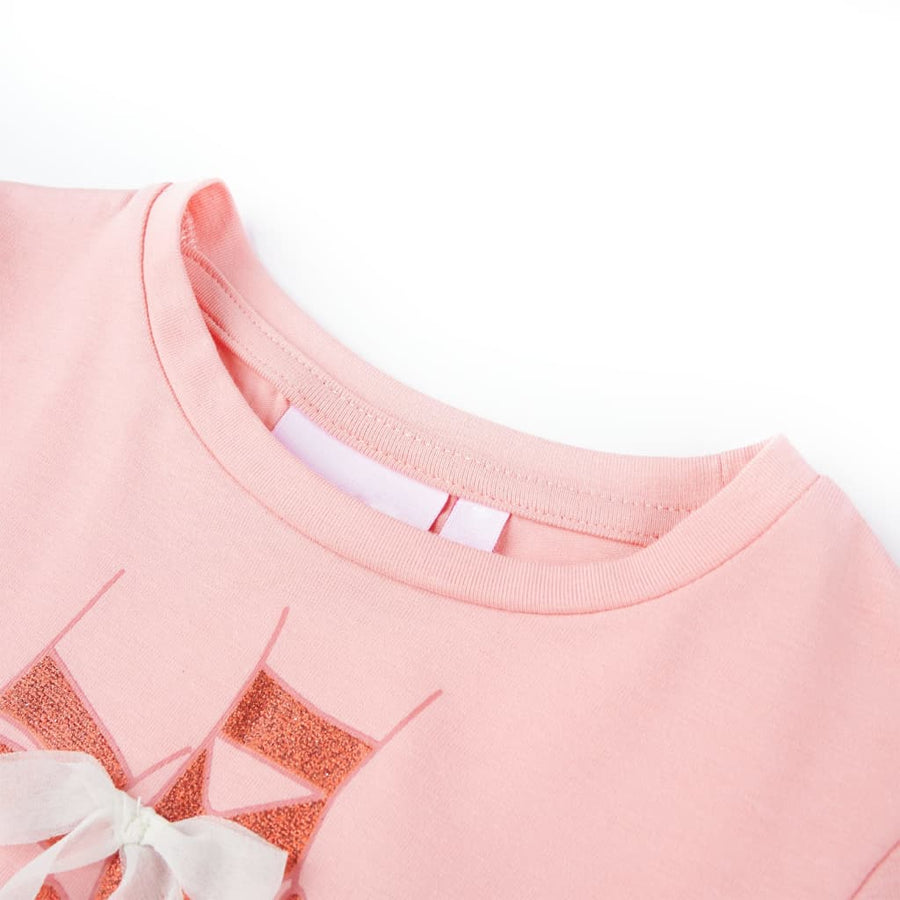 Kindershirt 116 roze Roze 116