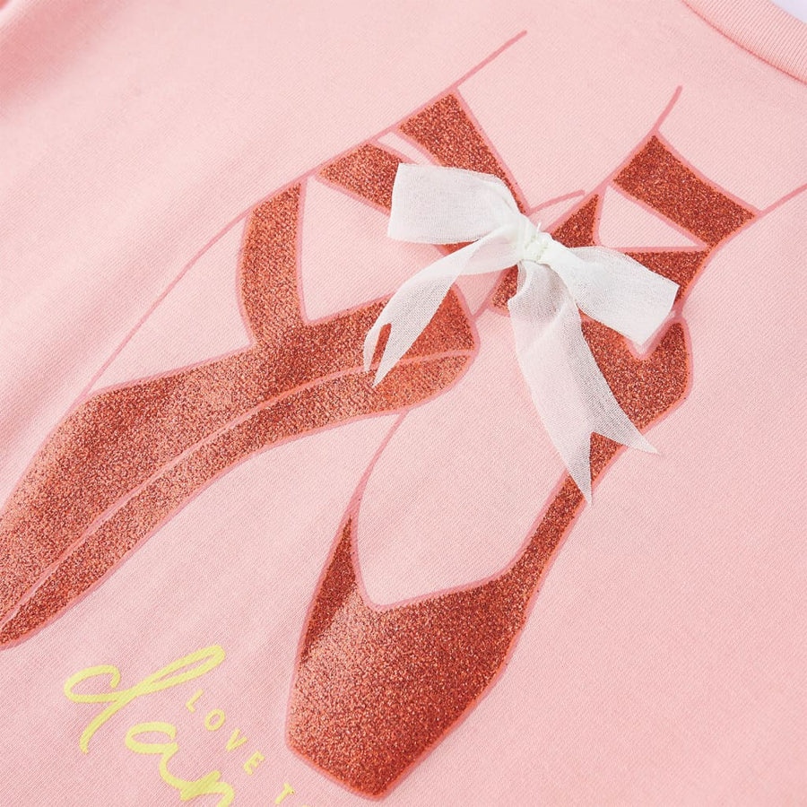 Kindershirt 116 roze Roze 116