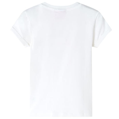 Kindershirt 116 ecru Ecru
