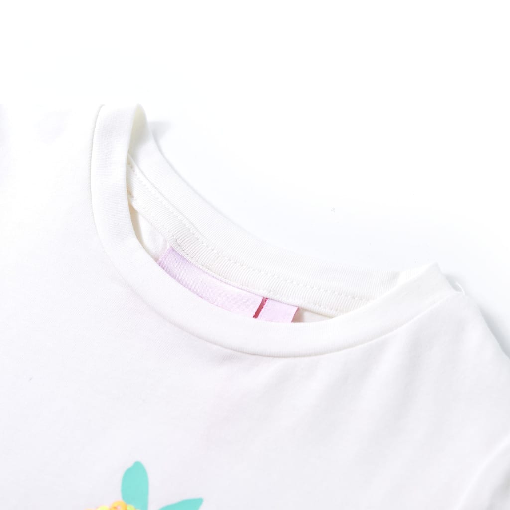 Kindershirt 116 ecru Ecru