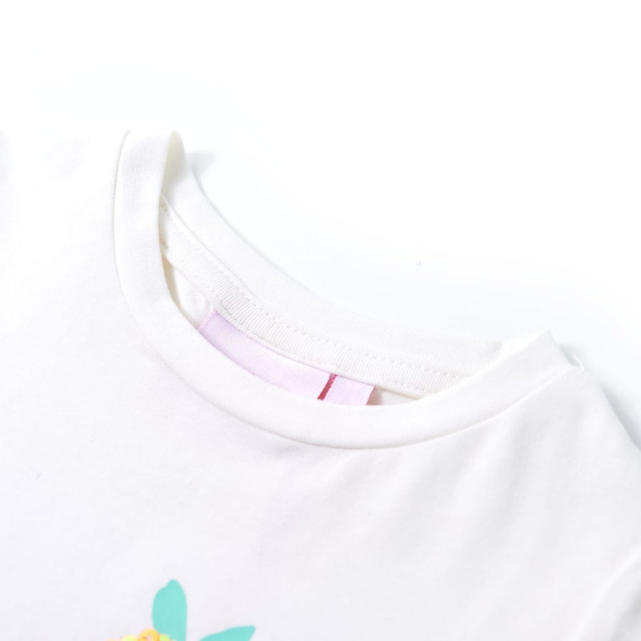 Kindershirt 116 ecru Ecru