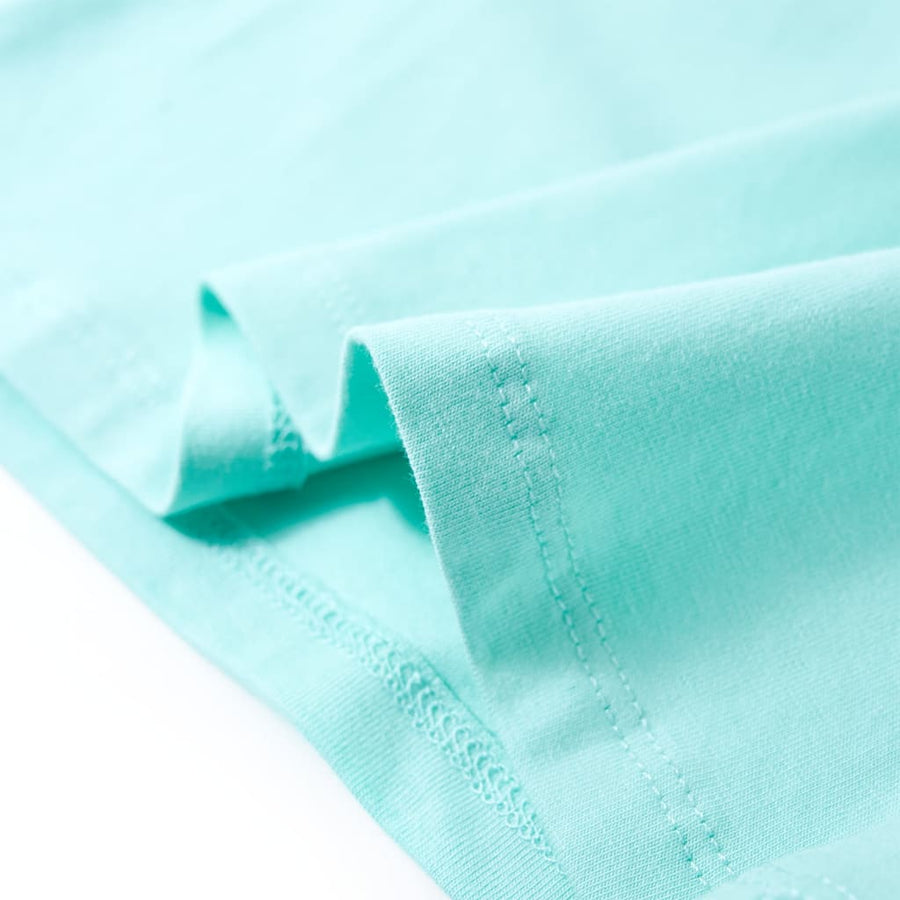 Kindershirt 140 lichtmint Mintgroen