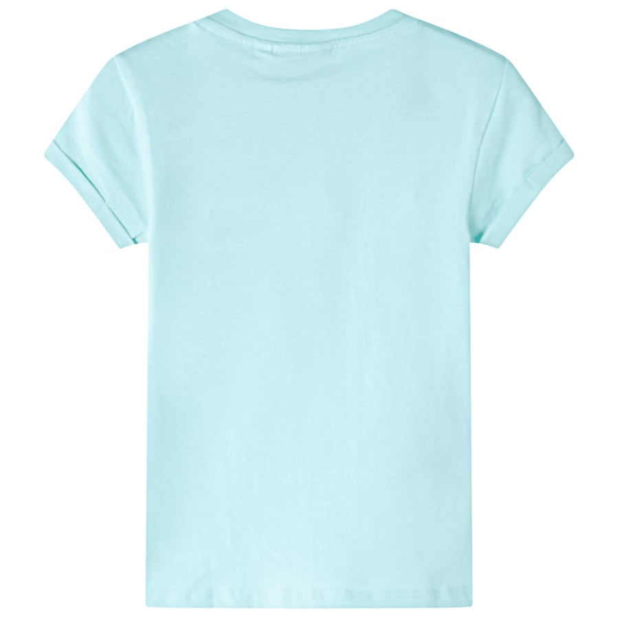 Kindershirt 116 lichtzeeblauw Aqua 116