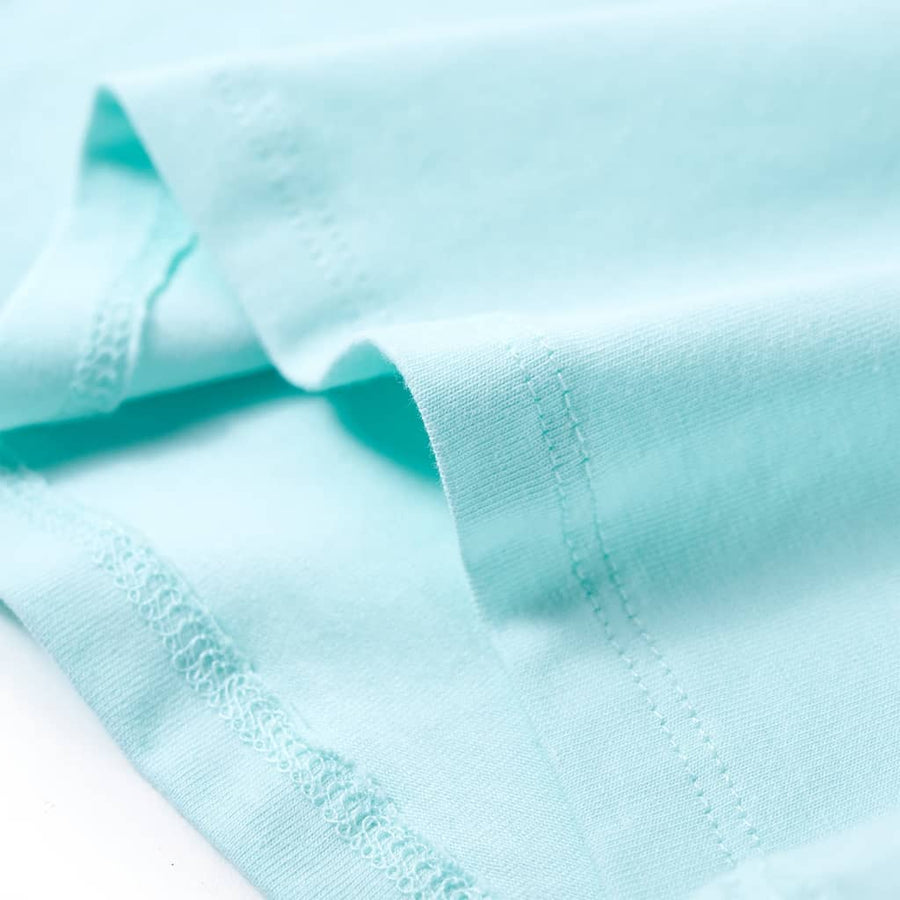 Kindershirt 116 lichtzeeblauw Aqua 116