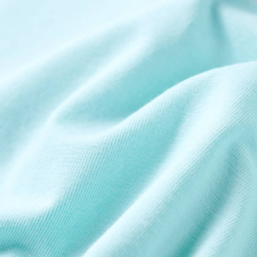 Kindershirt 116 lichtzeeblauw Aqua 116