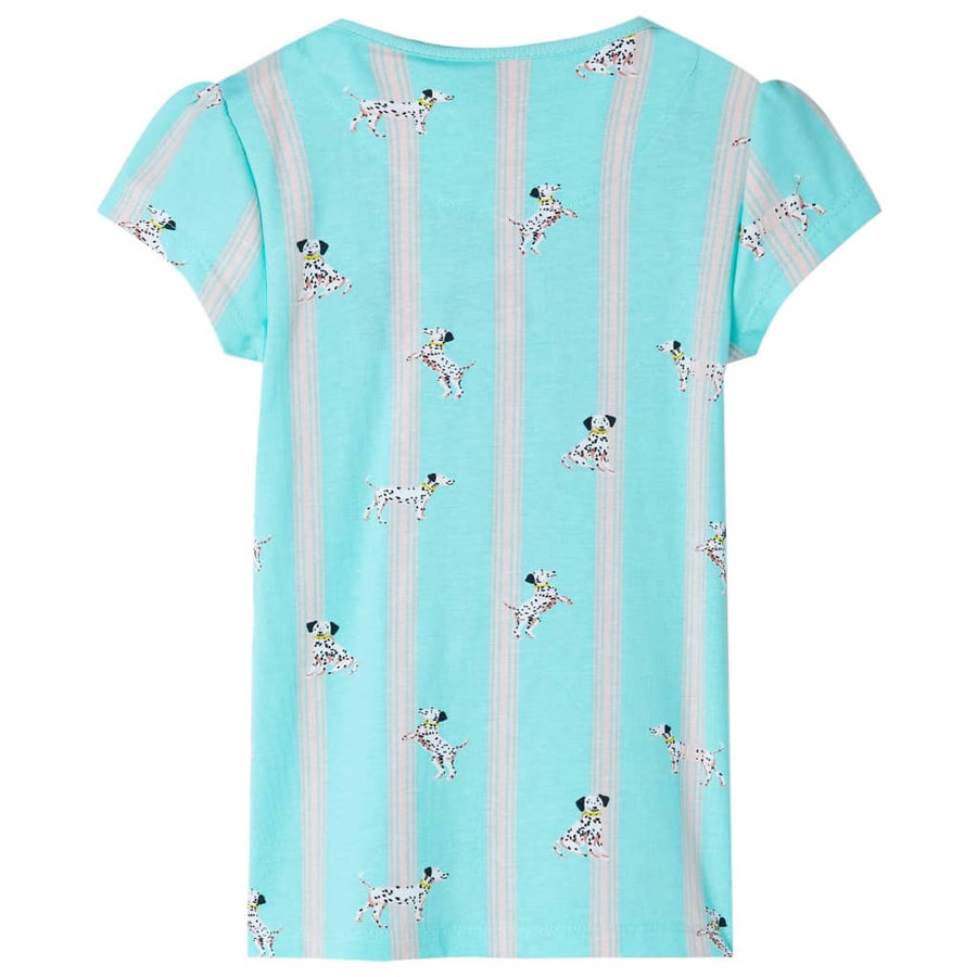 Kinderpyjama met korte mouwen 104 ecru