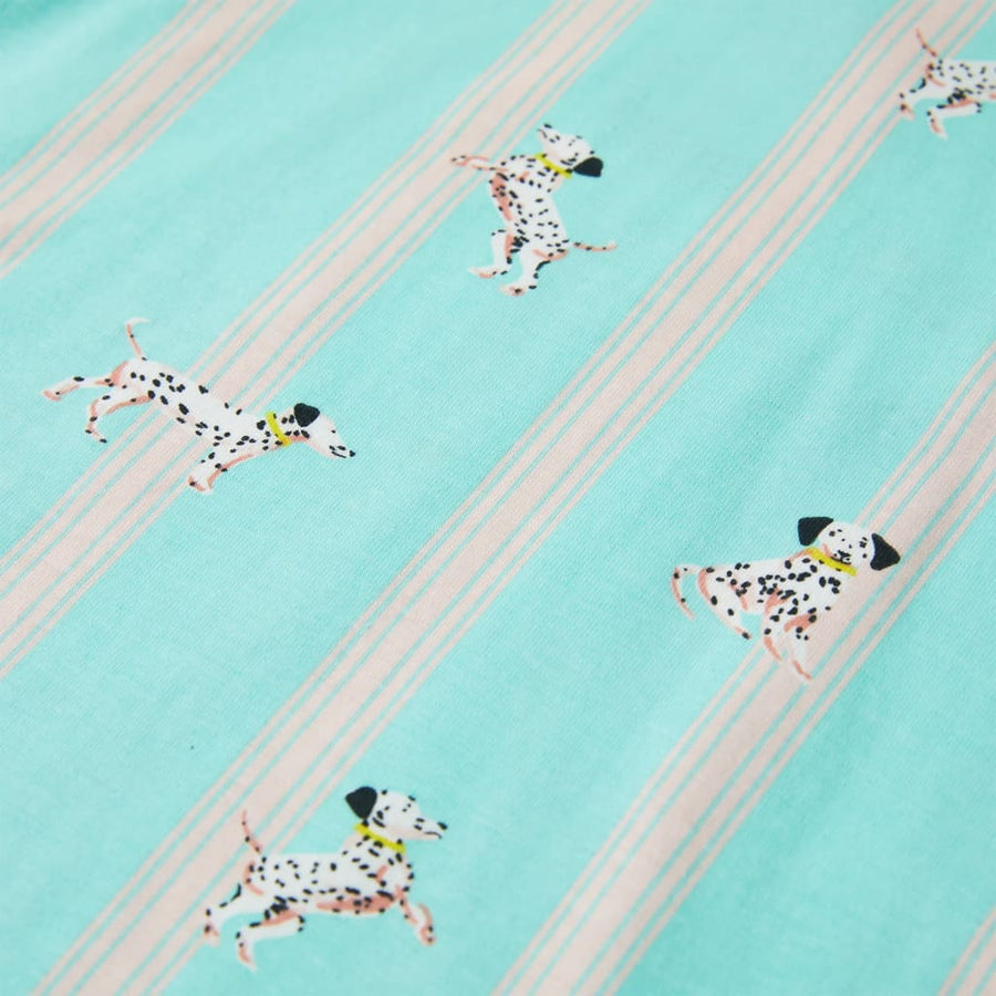 Kinderpyjama met korte mouwen 140 ecru 140