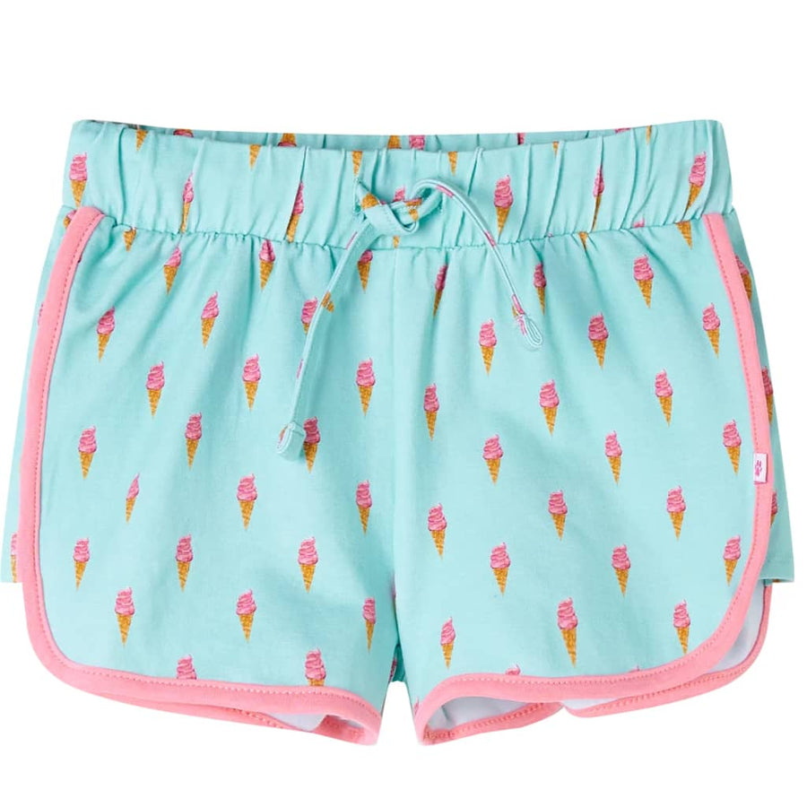Kindershorts met trekkoord 140 lichtmintkleurig 140