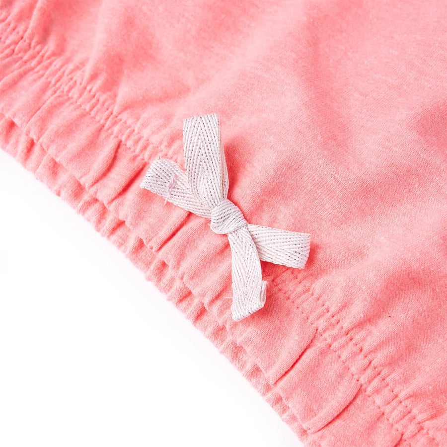 Kindertrui met capuchon 104 felroze Roze 104