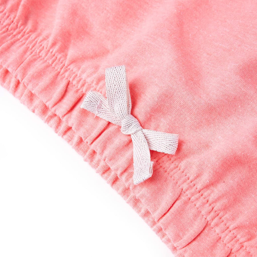 Kindertrui met capuchon 140 felroze Roze 140