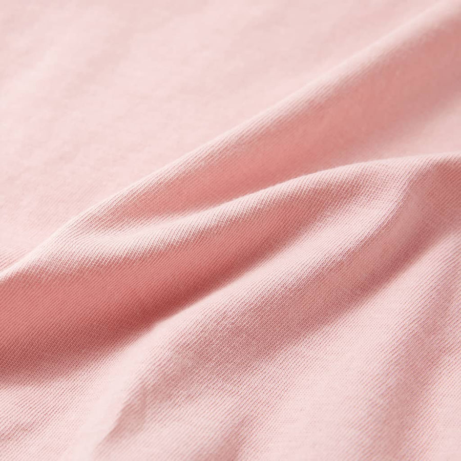 Kindershirt 116 lichtroze