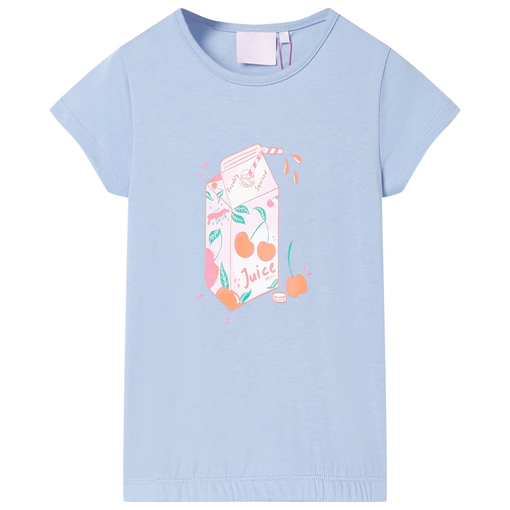 Kindershirt 92 blauw 92