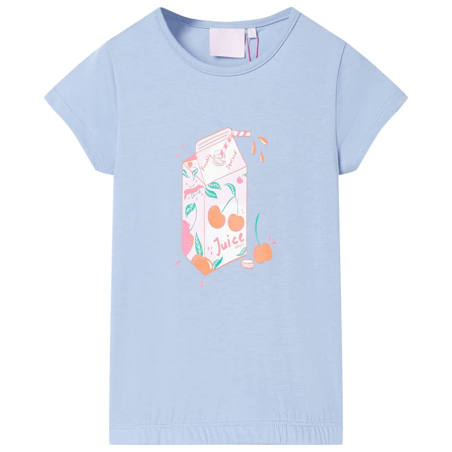 Kindershirt 92 blauw 92
