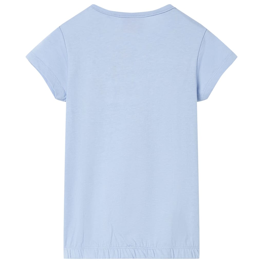 Kindershirt 92 blauw 92