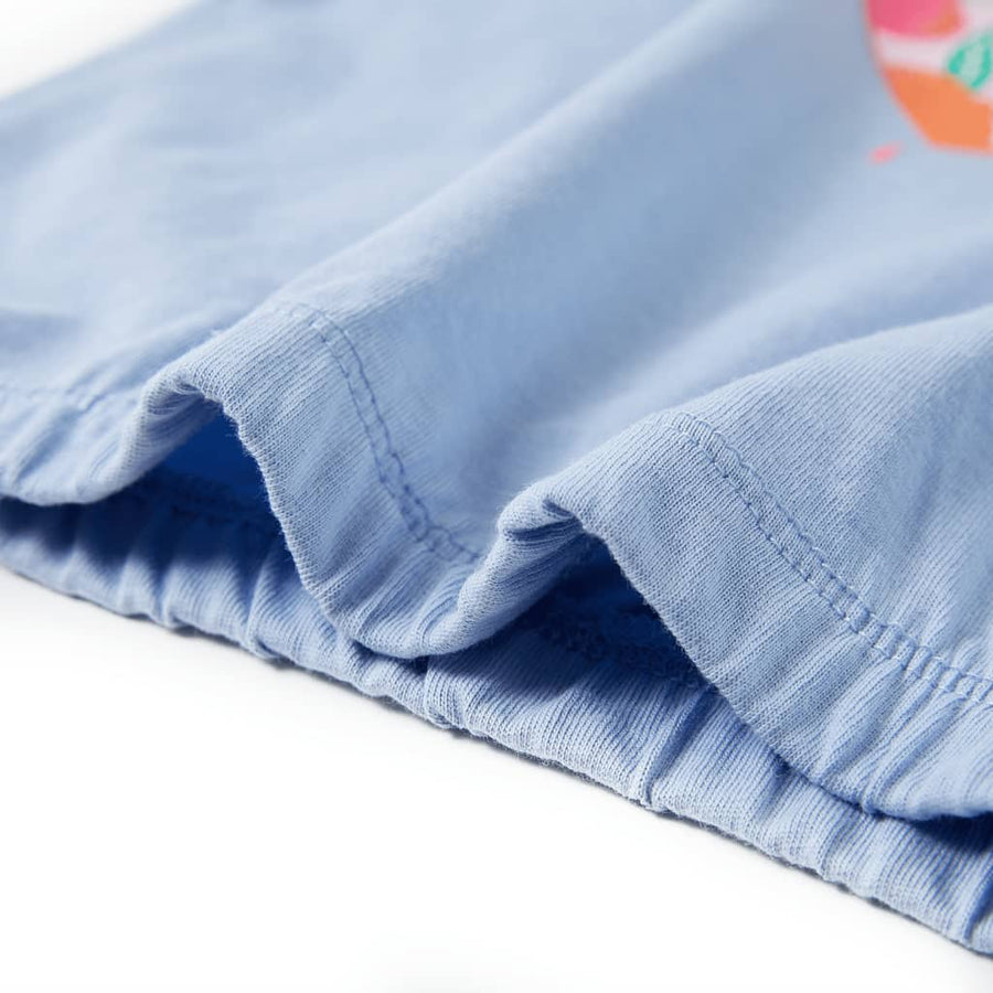Kindershirt 92 blauw 92