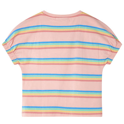 Kindershirt 140 perzikkleurig 140