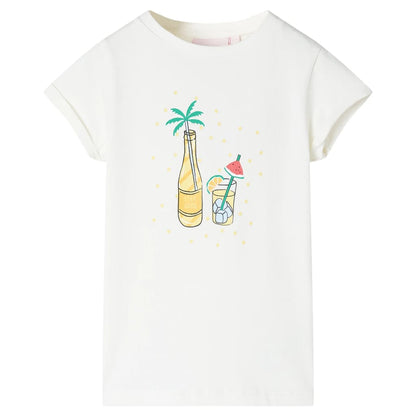 Kindershirt 104 ecru