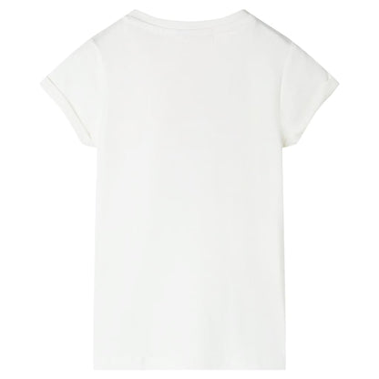 Kindershirt 104 ecru