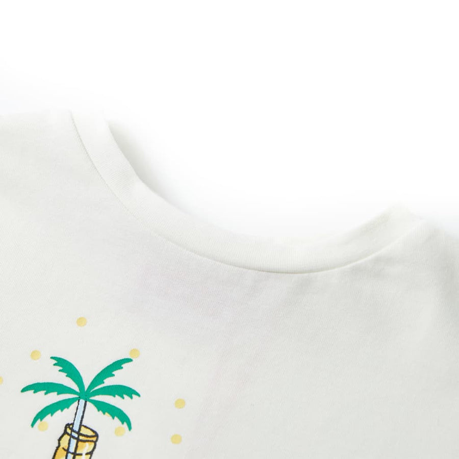 Kindershirt 104 ecru
