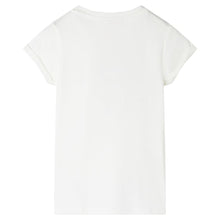 Kindershirt 128 ecru