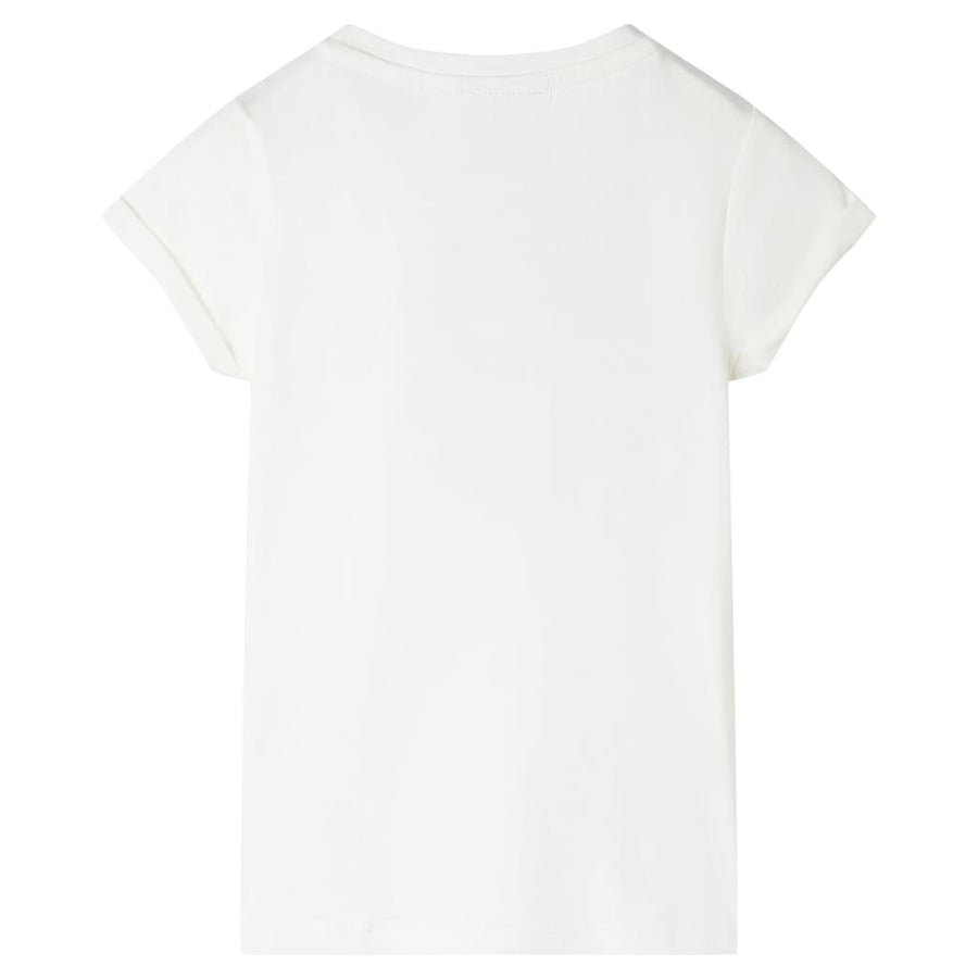 Kindershirt 128 ecru