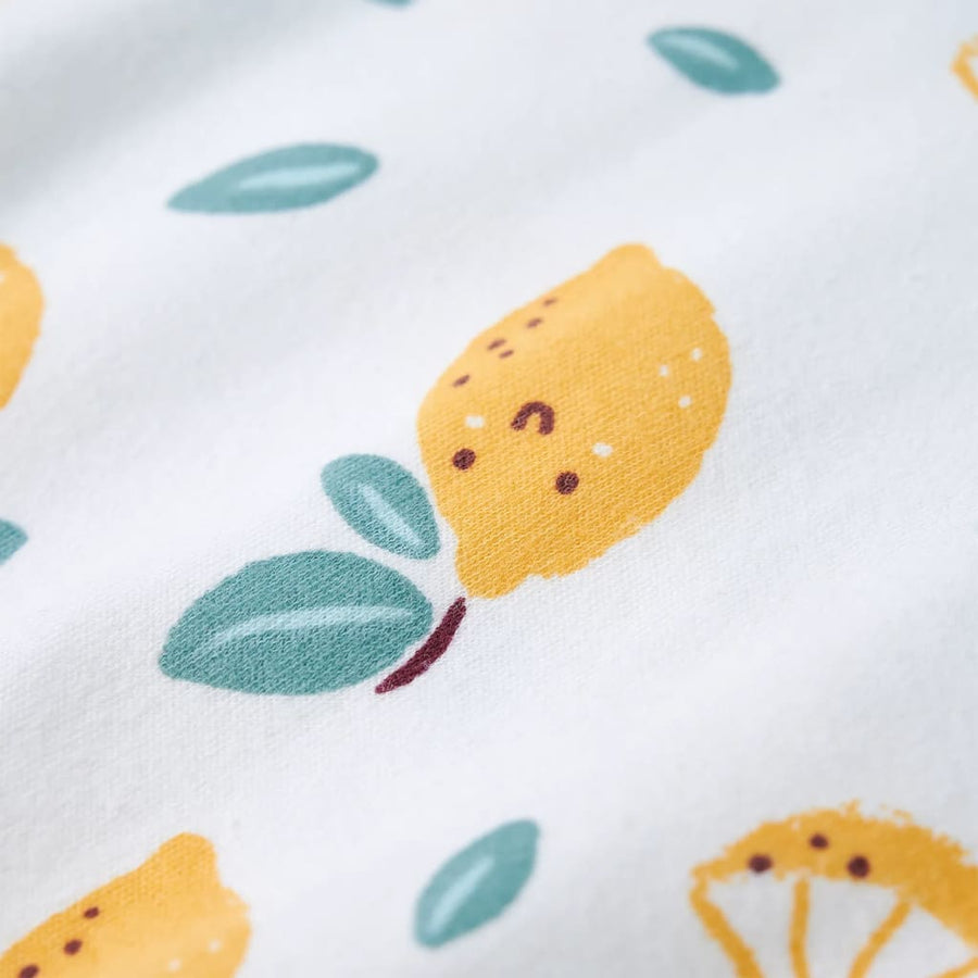 Kindershirt met knoop in de zoom 116 ecru 116