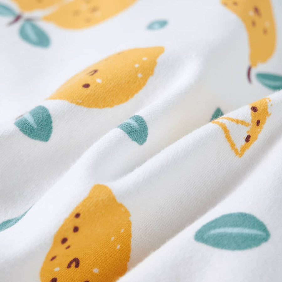 Kindershirt met knoop in de zoom 116 ecru 116