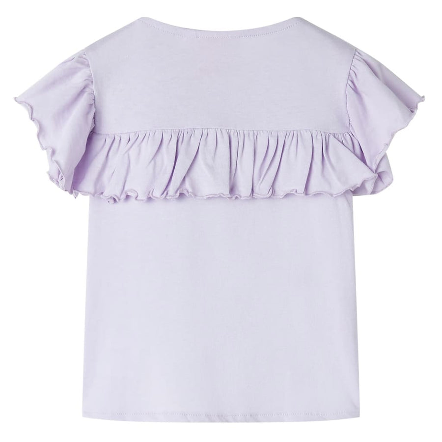 Kindershirt 104 lila Lila