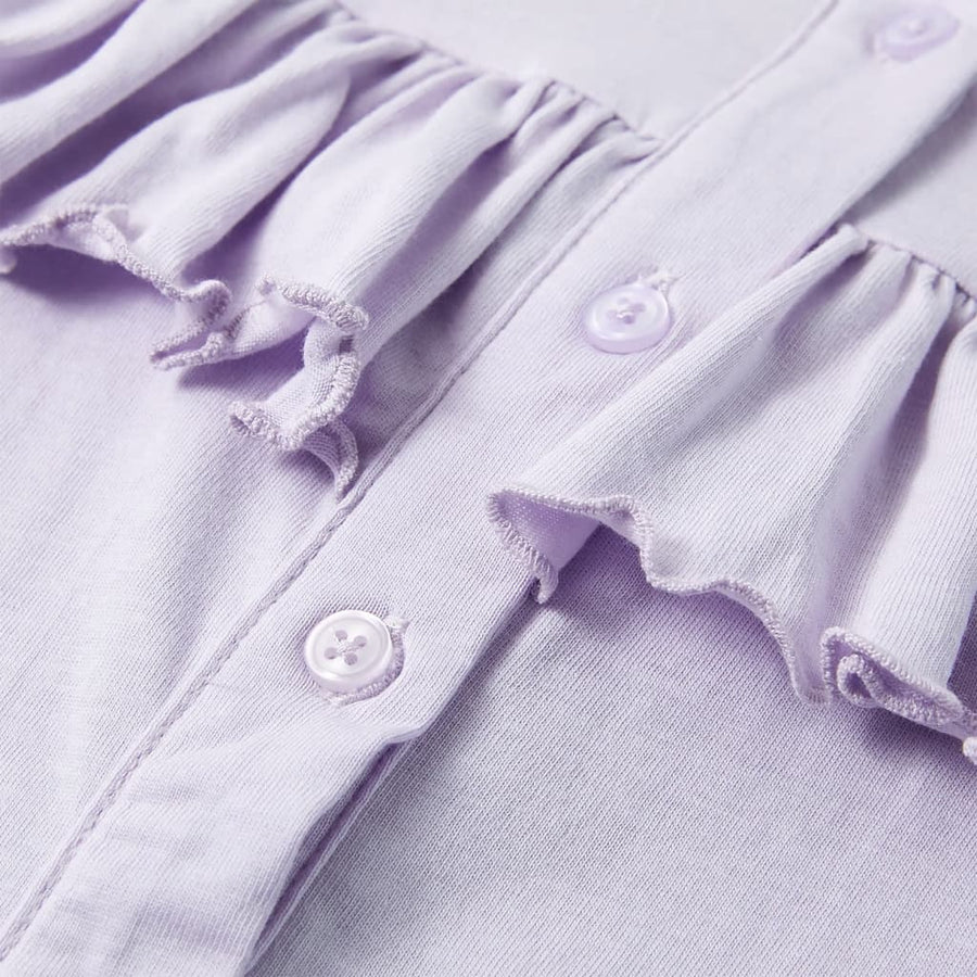 Kindershirt 104 lila Lila