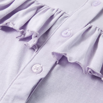 Kindershirt 104 lila Lila