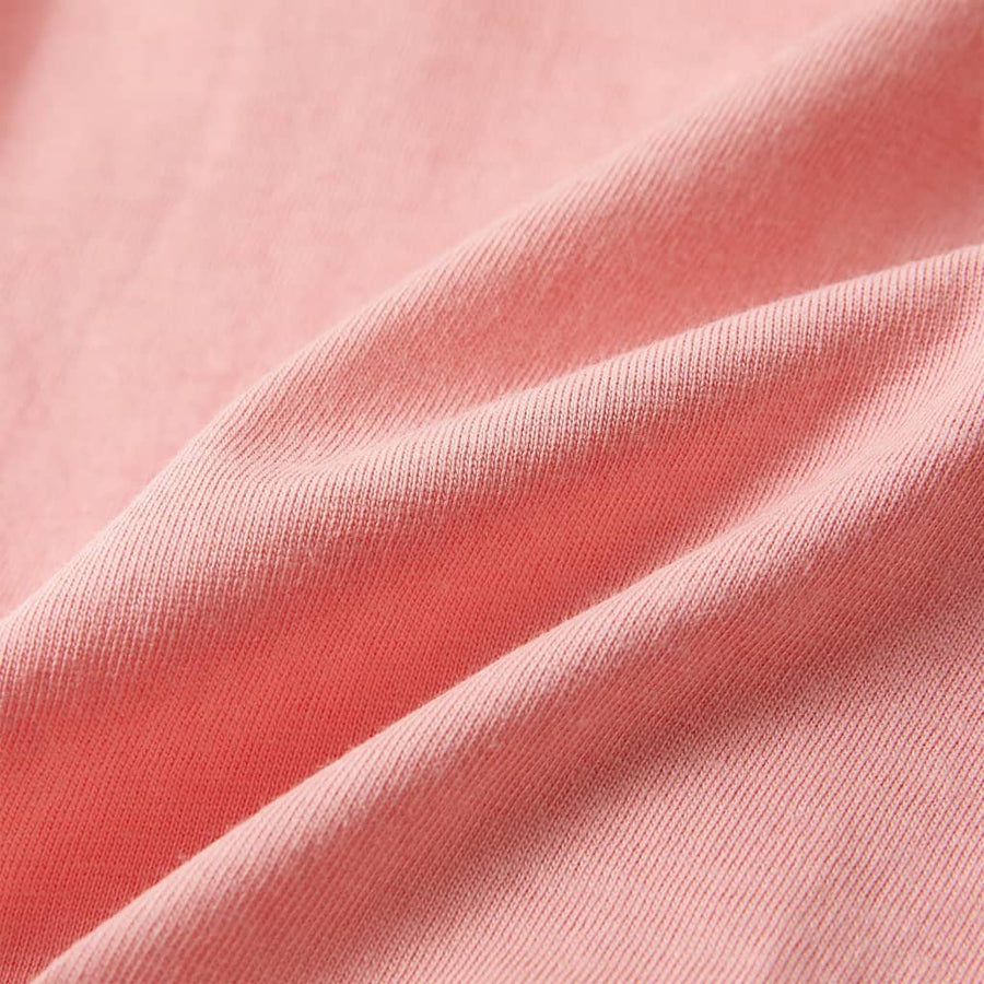Kindershirt 104 middelblauw Roze 104
