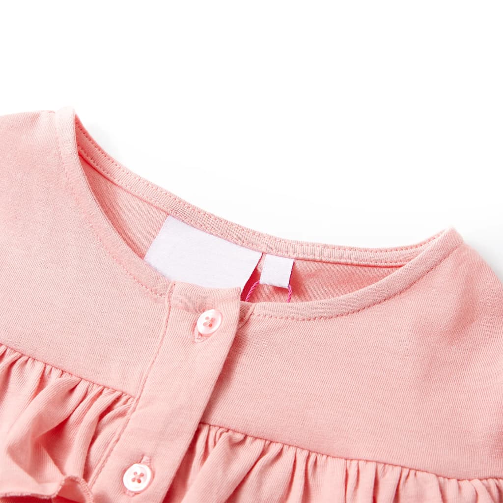Kindershirt 116 middelroze Roze 116