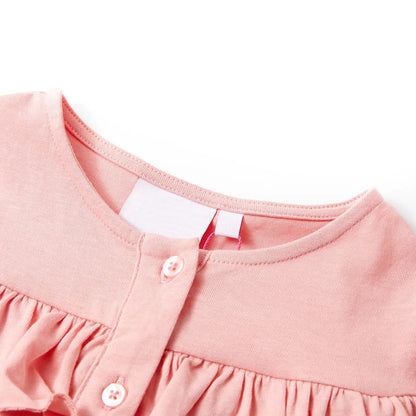 Kindershirt 116 middelroze Roze 116