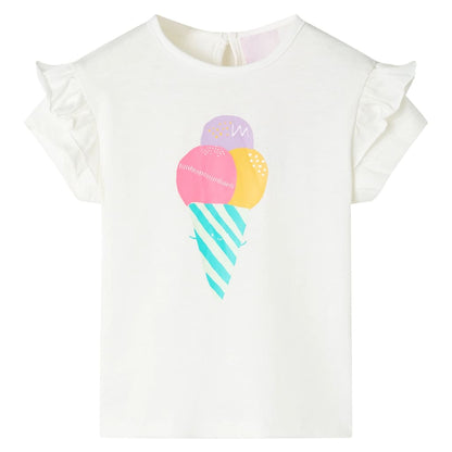 Kindershirt 104 ecru 104