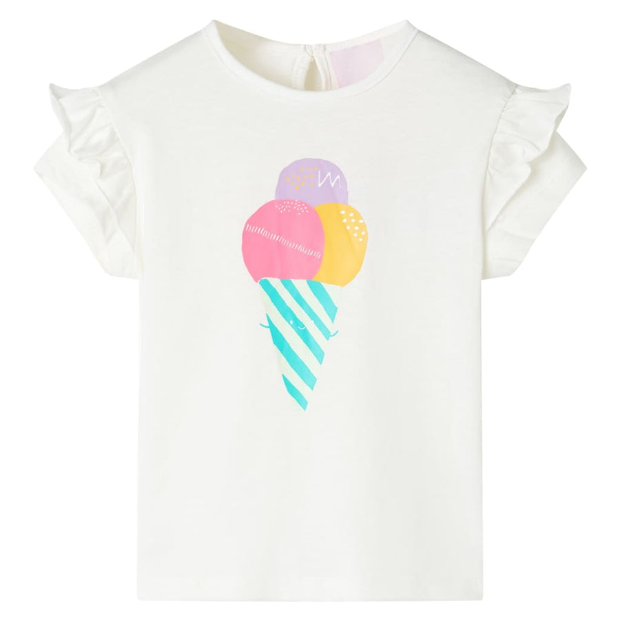 Kindershirt 116 ecru 116