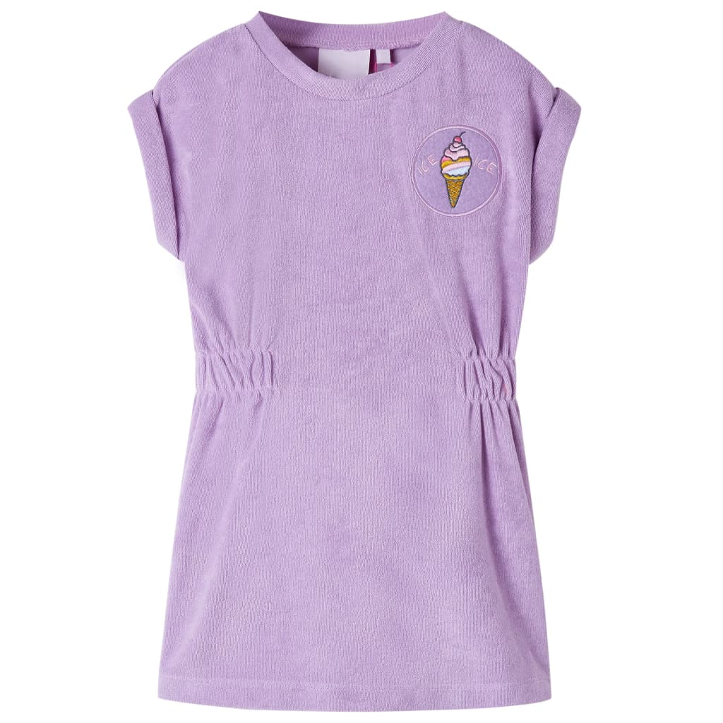 Kinderjurk 92 lila