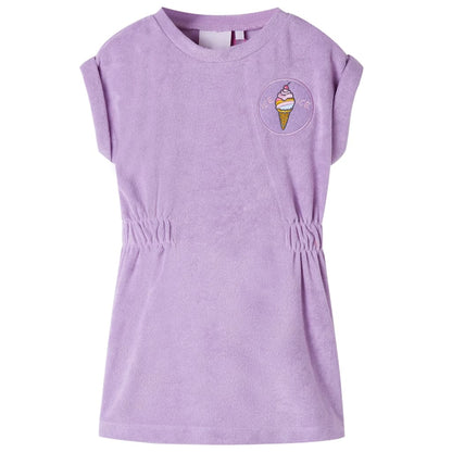 Kinderjurk 92 lila