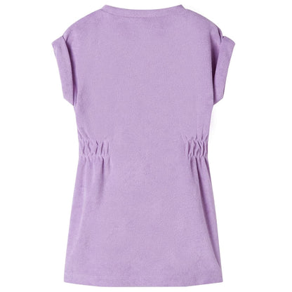 Kinderjurk 92 lila
