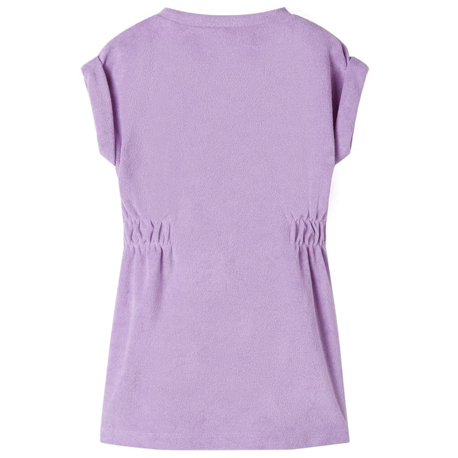 Kinderjurk 92 lila