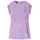 Kids' dress 104 lilac